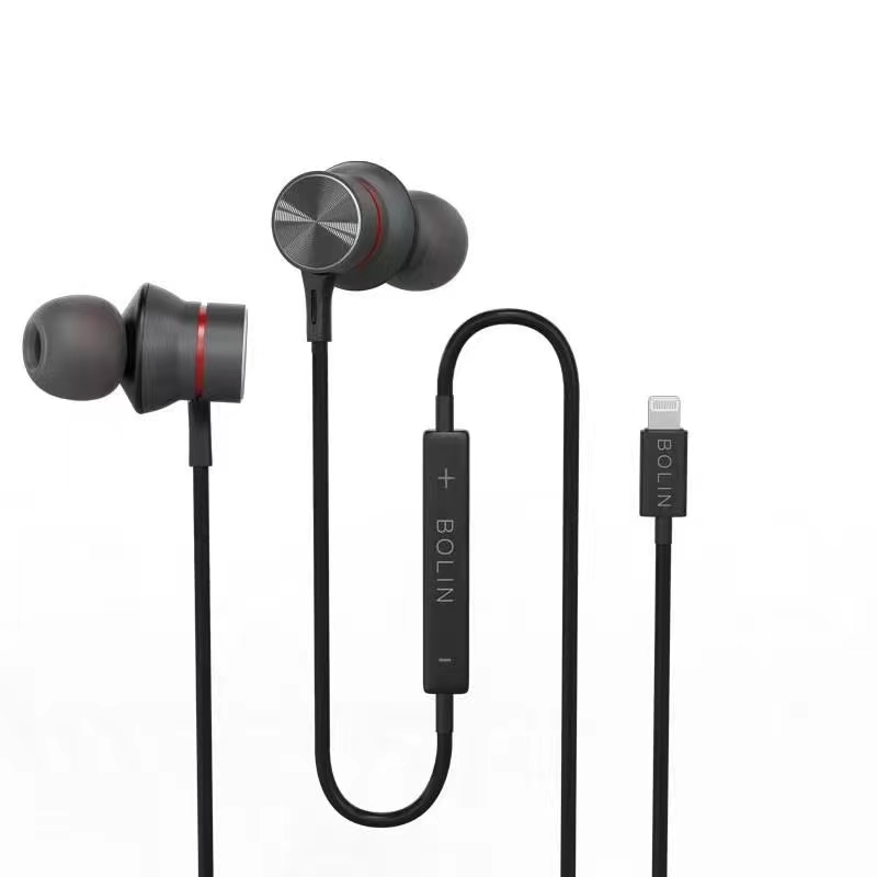 MFI Earphones with lightning RL04